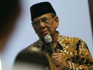 KH Hasyim Muzadi pidato