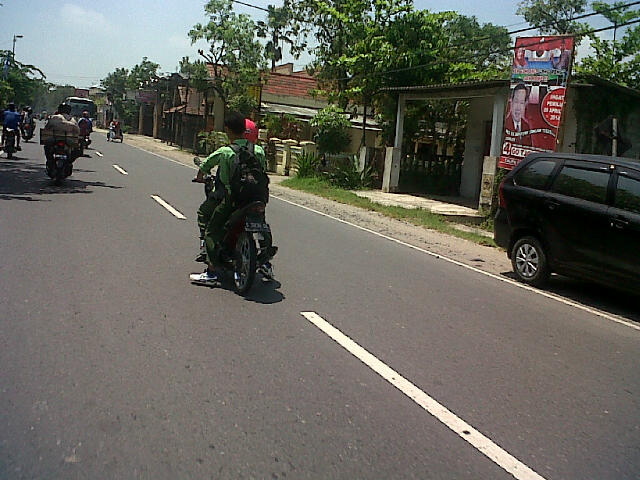 Rider Satria Alay ABG