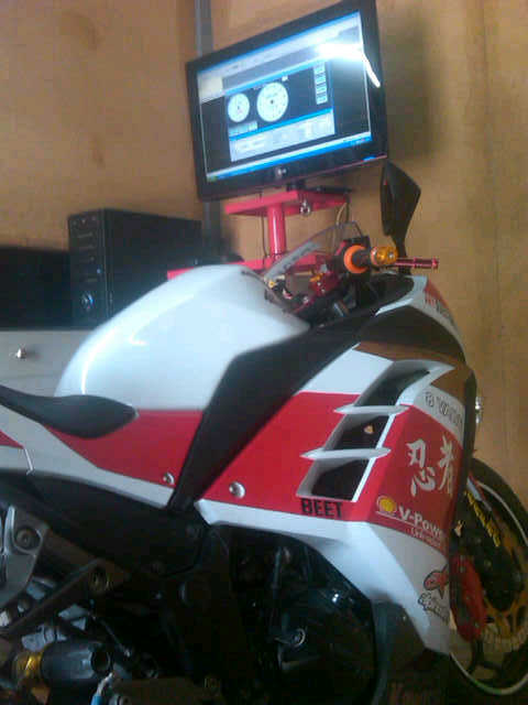 ninja fi bro adiez lagi setting