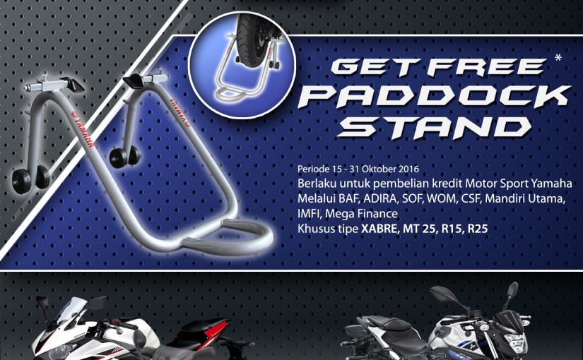 (INFO) GEAR UP, program untuk konsumen motorsport&nbsp;Yamaha