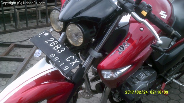 Suzuki Inazuma modif!!! ala street fighter……