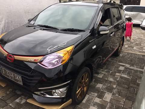 Daihatsu Sigra Modifikasi, aksesoris warna&nbsp;emas