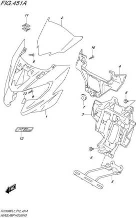 Housing-Headlamp-Suzuki-Satria-F-injeksi