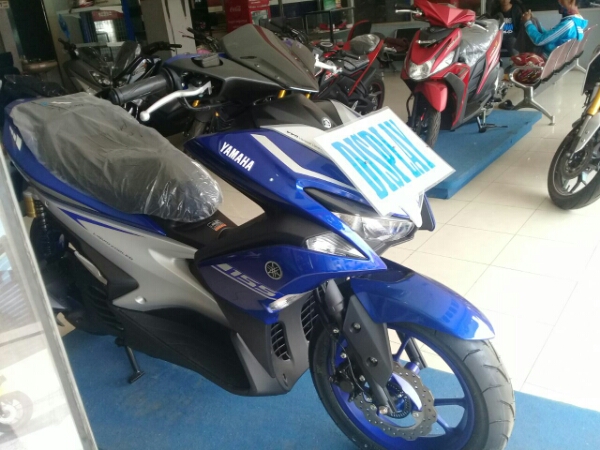 One Stage Ahead Aerox 155 vva, di Royal Plaza 13-19 Maret. Launching dan tebar diskon Yamaha!! Hadir&nbsp;yuk…